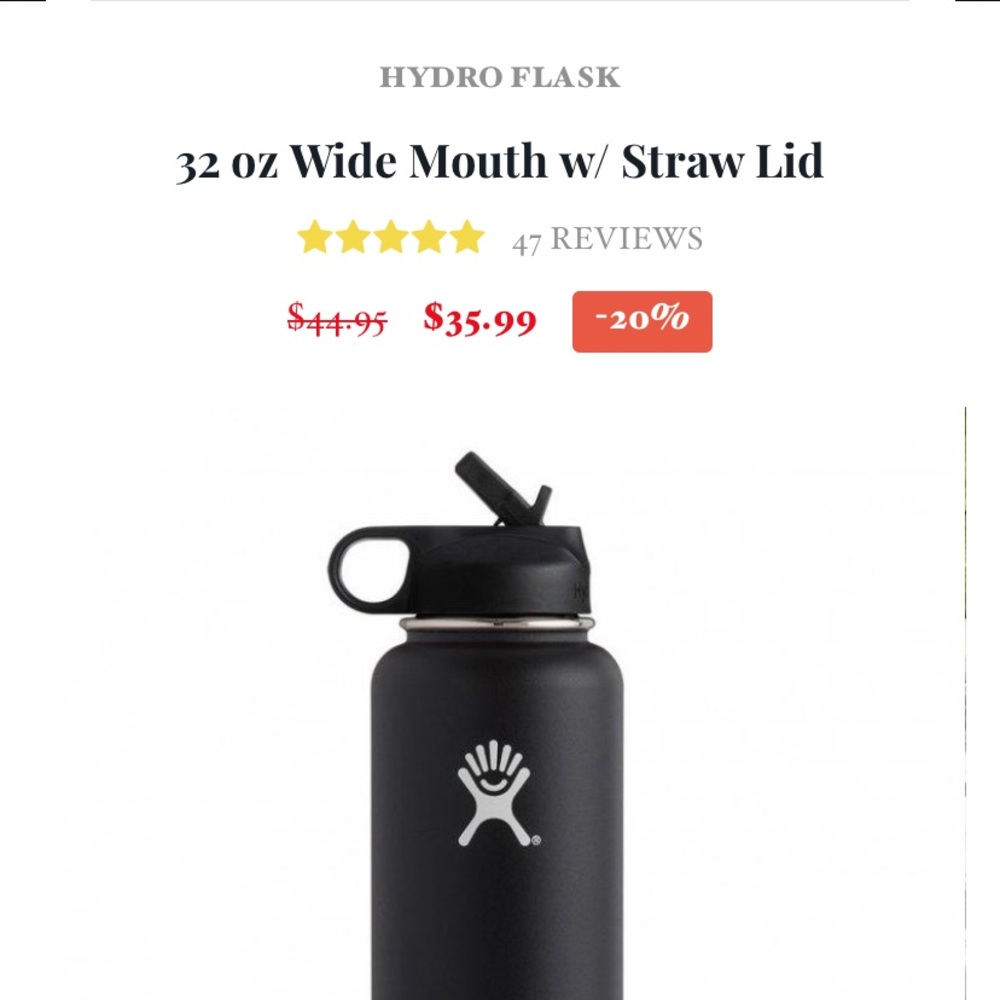 ISO 32oz hydroflask